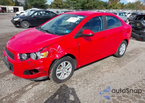 2014 Chevrolet Sonic Lt Auto from USA, damaged, VIN 1G1JC5SH5E4201879